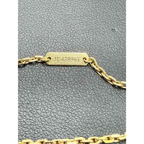 Van Cleef & Arpels Necklace Zodiac Medal Aquarius Pendant 18K SPB-TS 354205 - Picture 6 of 8